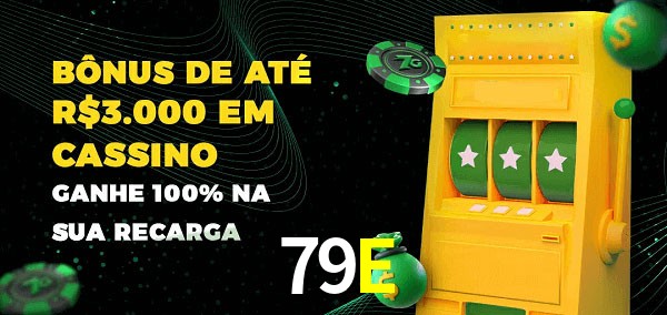 79E melhor bônus de depósito